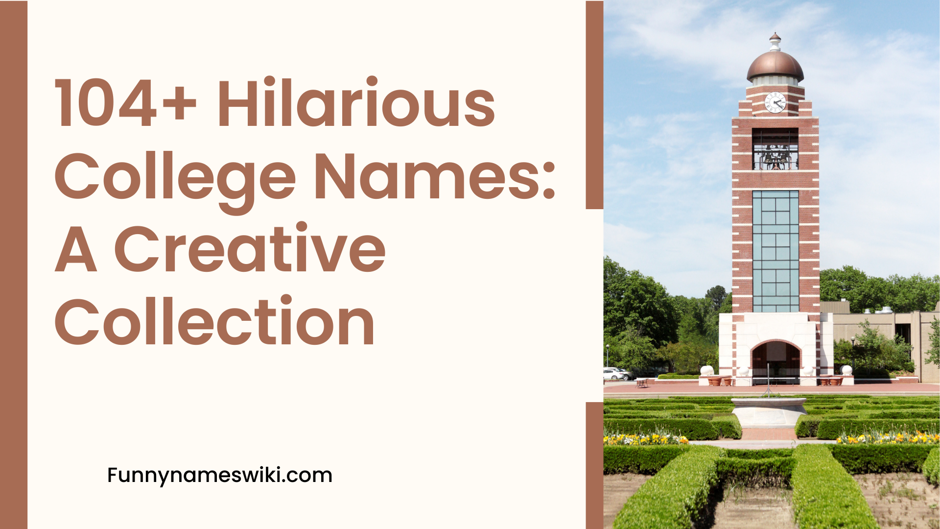 104+ Hilarious College Names: A Creative Collection
